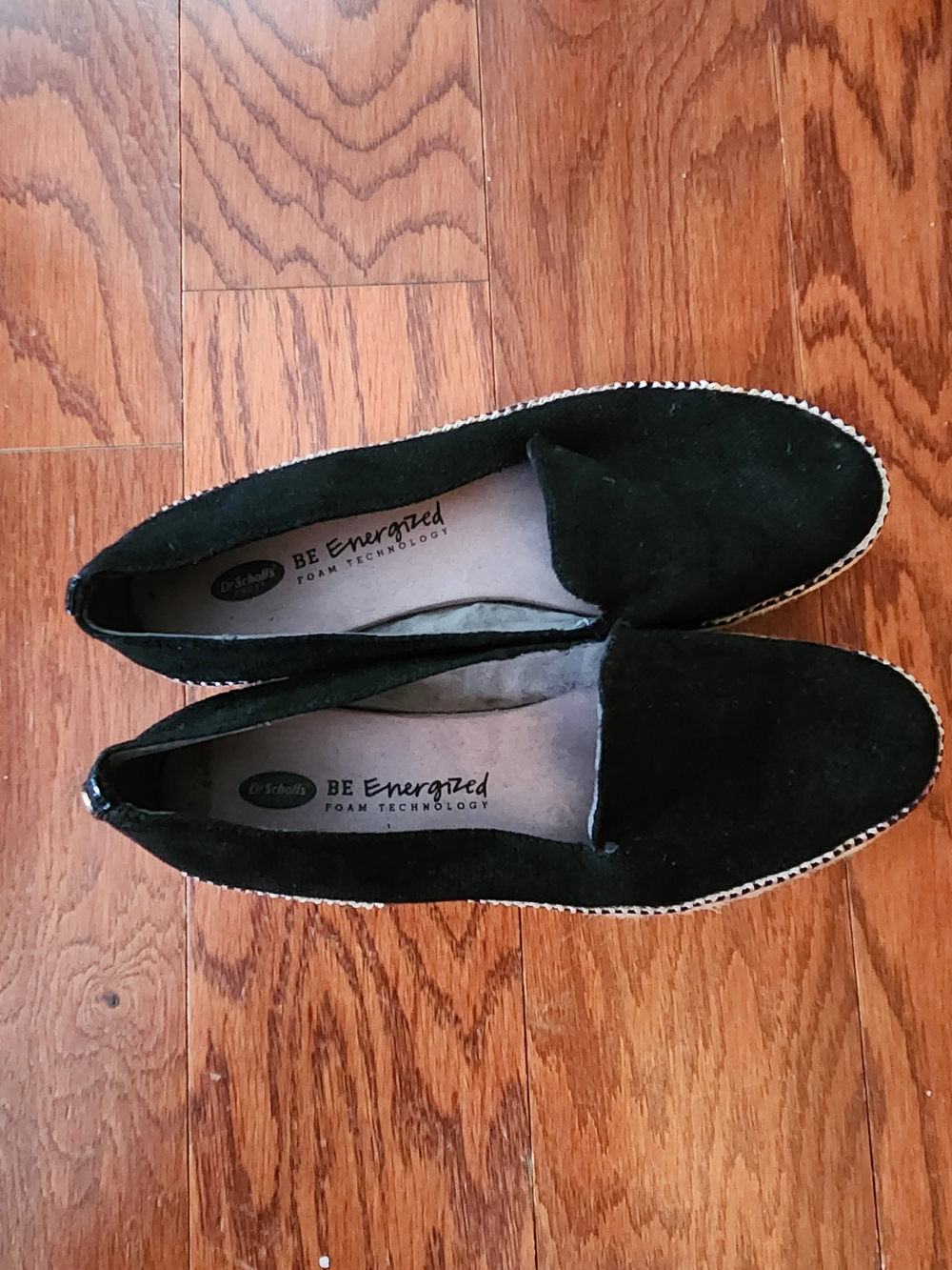 Dr. Scholl's Black Slip-On Espadrilles